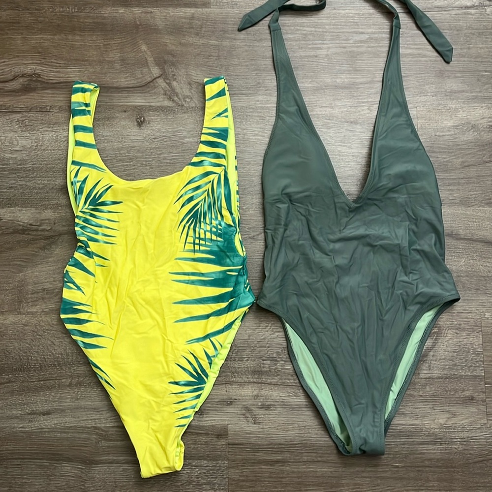 AERIE Cheeky One Piece Swim Suits